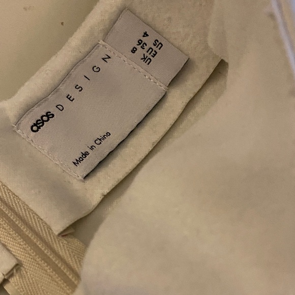 ASOS Black and Cream Skirt Set- size 4- 25”waist - Picture 2 of 12